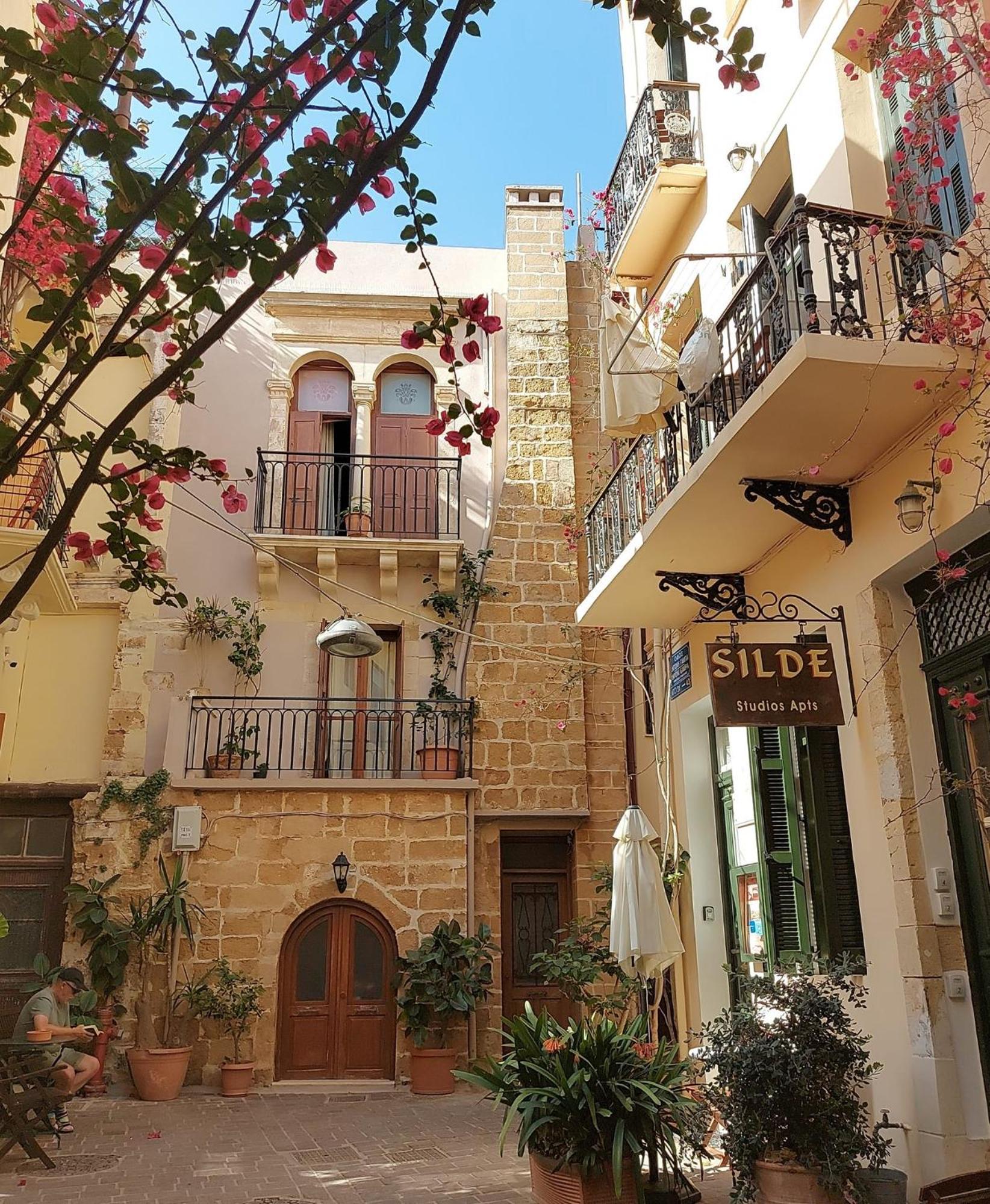 Silde Studios & Apartments Chania  ภายนอก รูปภาพ